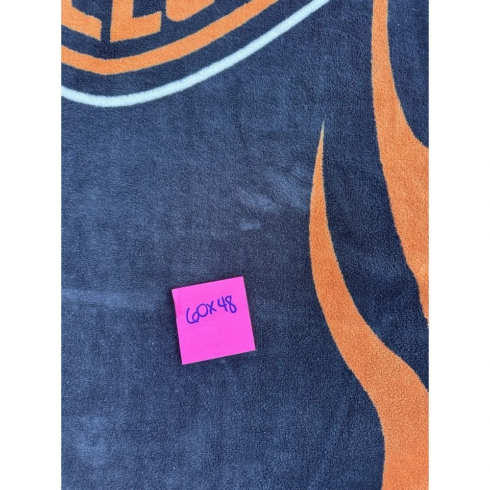 Harley-Davidson Fleece‎ Throw Blanket 48x60 Flames Logo Biker Motorcycle